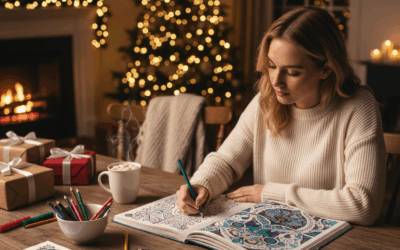 Colorear la Navidad: La herramienta antiestrés definitiva